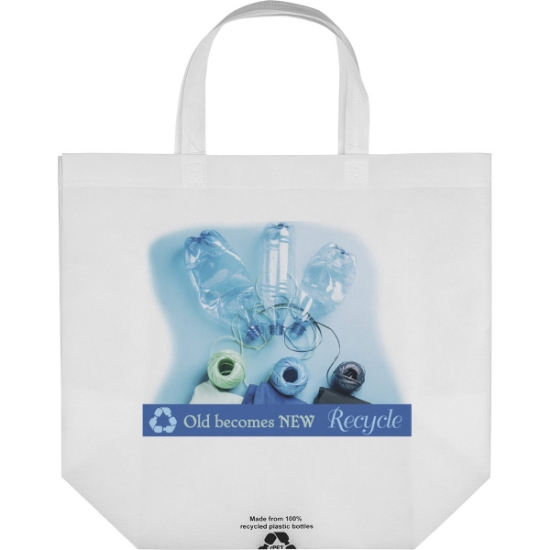 Custom Sea™- R-PET Non-Woven Totes - Sublimation with Logo DS31RPN1612