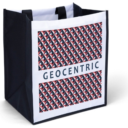 Custom Scott™- Heavy-Duty Polyester Tote - Sublimation 2 Sides with Logo DS40HEP1315-2