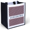 Promotional Scott™- Heavy-Duty Polyester Tote - Sublimation 2 Sides White Black DS40HEP1315-2