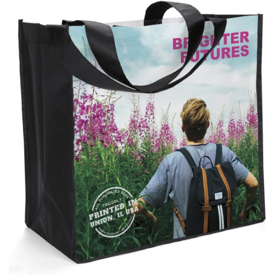 Custom Picasso - Polyester Tote - Sublimation with Logo DS40PIC1414
