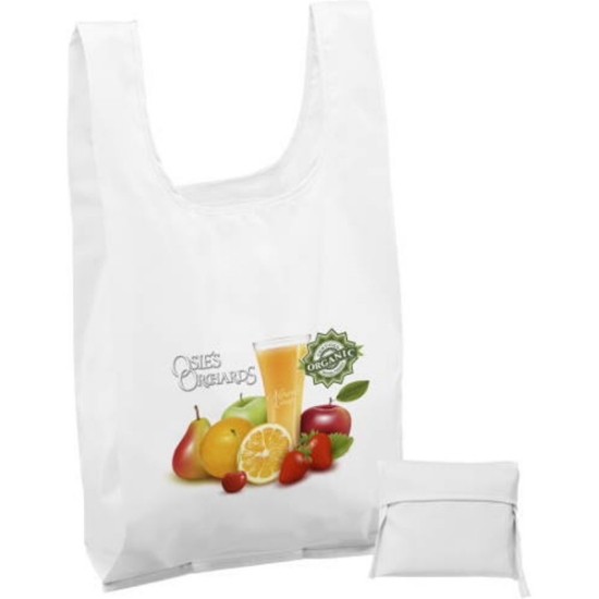 Custom T-PAC™- Polyester Tote - Sublimation with Logo DS40POT1223