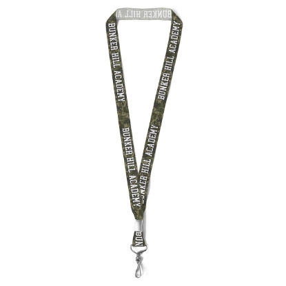 Custom 7/8 Bridal Satin Lanyard - Sublimation with Logo DS50RIL7822