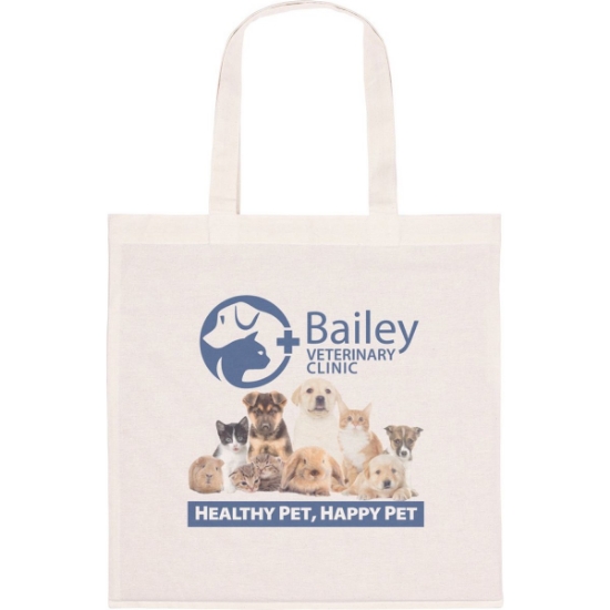 Custom Penny™- R-PET Poly-Cotton Tote - Sublimation with Logo DS82RPP1515