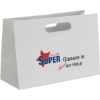 Promotional Olivia™ - Boutique Die Cut Handle Tote Bag - Dynamic Color White DY13BOU1208
