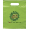 Promotional Die Cut Handle Bag - 9 1/2W x 12H - Dynamic Color Lime Green DY20DIC0912