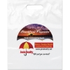 Promotional Die Cut Handle Bag - 12W x 15H x 3 - Dynamic Color White DY20DIC1215