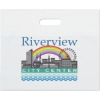 Promotional Die Cut Handle Bag - 16W x 13H - Dynamic Color with Logo DY20DIC1613