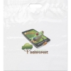 Promotional Die Cut Handle Bag - 18W x 20H x 4 - Dynamic Color with Logo DY20DIC1820