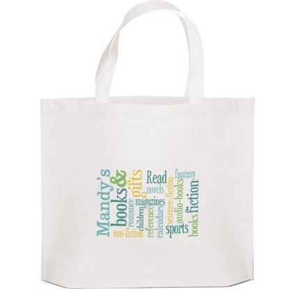 Custom Thrifty™ - Budget Tote - Dynamic Color with Logo DY30BUT1915