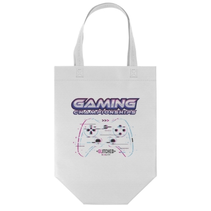 Custom Liberty™- USA Made Non-Woven Tote - Dynamic Color with Logo DY30USM1213