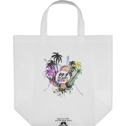 Custom Sea™- R-PET Non-Woven Totes - Dynamic Color with Logo DY31RPN1612