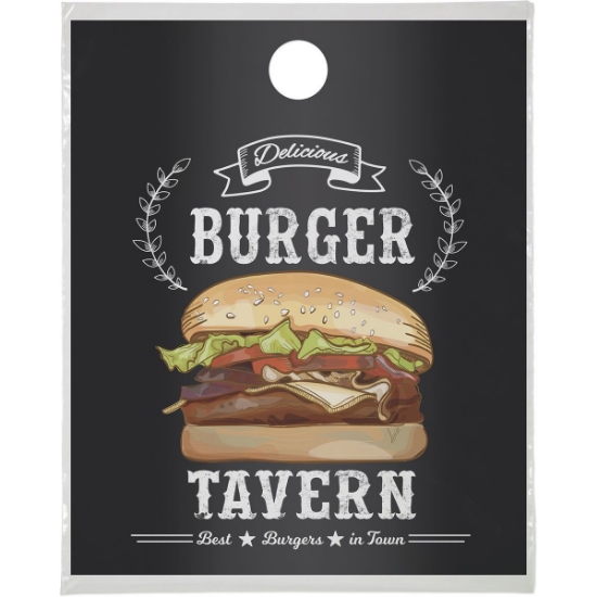 Promotional 12W x 15H Digital Full Color Doorknob Bag with Logo FC20DID1215