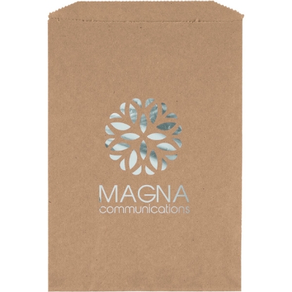 Promotional 7 1/2W x 10 1/2H - Merchandise Bag - Foil Print with Logo FP11MEB0710