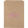 Promotional 10W x 13H Merchandise Bag - Foil Print Kraft Brown FP11MEB1013