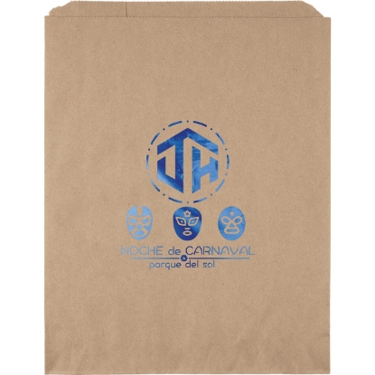 Promotional 12W x 15H Merchandise Bag - Foil Print with Logo FP11MEB1215