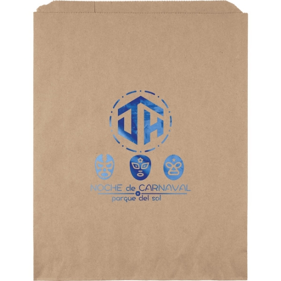 Promotional 12W x 15H Merchandise Bag - Foil Print with Logo FP11MEB1215