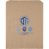 Promotional 12W x 15H Merchandise Bag - Foil Print Kraft Brown FP11MEB1215
