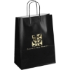 Promotional Amber™ - Gloss Shopper - Foil Print Black FP12GLS1013