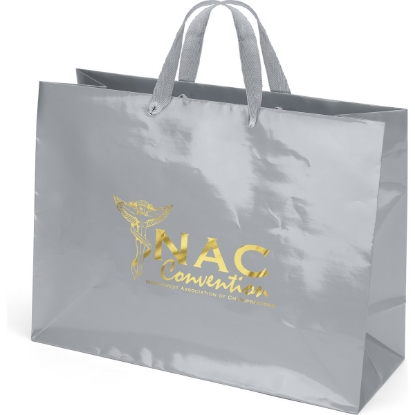 Promotional Tiara™- Gloss Eurotote - Foil Print with Logo FP14GLE1612