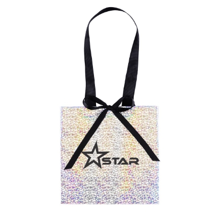 Promotional Star™- Iridescent Eurotote - Foil Print with Logo FP14IRE0606