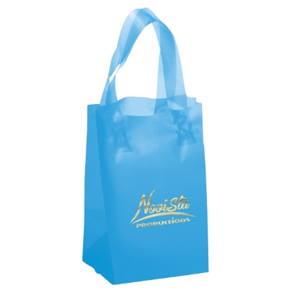 Promotional Thor - Frosted Brite Shopper- Foil Print with Logo FP21FRB0508