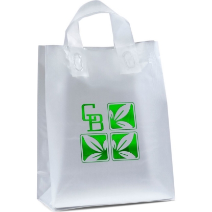 Promotional Venus - Frosted Shopper - Foil Print with Logo FP21FRS1013