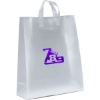 Promotional Jupiter - Frosted Shopper - Foil Print Frosted Clear FP21FRS1619