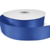 Promotional 1½ Bridal Satin Ribbon - 50yd Roll - Foil Print Royal Blue FP50BRR1550