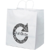 Promotional Brute - White Shopper - Flexo Ink Print with Logo FX10WHS1415