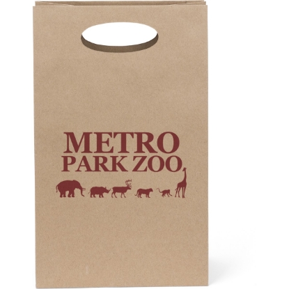 Promotional Donna - Eco Die Cut Shoppers - Flexo Ink Print with Logo FX11ECD0813