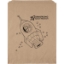 Promotional 12W x 15H Merchandise Bag - Flexo Ink Print with Logo FX11MEB1215