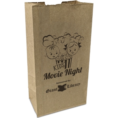 Custom 2# Popcorn Bag - Flexo Ink Print with Logo FX11SOS0407