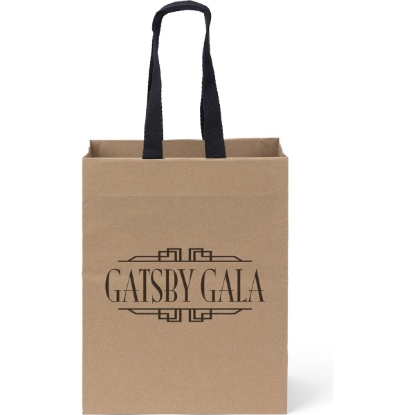 Promotional Eco Ash - Woven Handle Eurotote - Flexo Ink Print with Logo FX11WOH0709