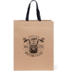 Promotional Eco Teak - Woven Handle Eurotote - Flexo Ink Print Brown FX11WOH1316