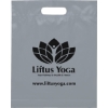 Promotional Die Cut Handle Bag - 12W x 15H x 3 - Flexo Ink Print Gray FX20DIC1215