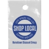 Promotional Doorknob Bag - 9 1/2W x 14H - Flexo Ink Print White FX20DOO0914