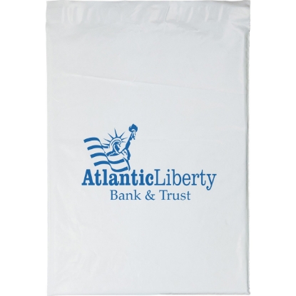 Custom 12W x 15 1/2H Plastic Mailer - Flexo Ink Print with Logo FX20MAI1215