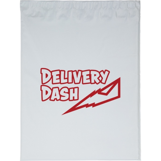 Promotional 15W x 18H Plastic Mailer - Flexo Ink Print with Logo FX20MAI1518