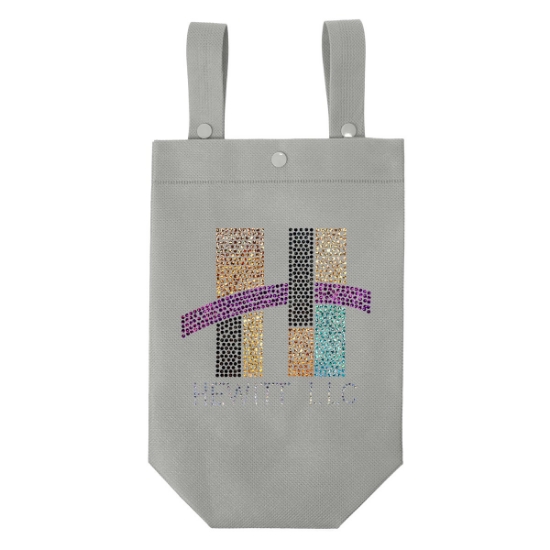 Custom Hang Around™ - Non-Woven Bag - Sparkle with Logo SP30HAA0810
