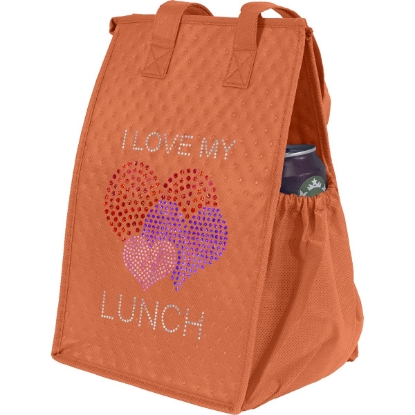 Custom Therm-O-Snack™ - Insulated Bag - Sparkle with Logo SP34THE0812