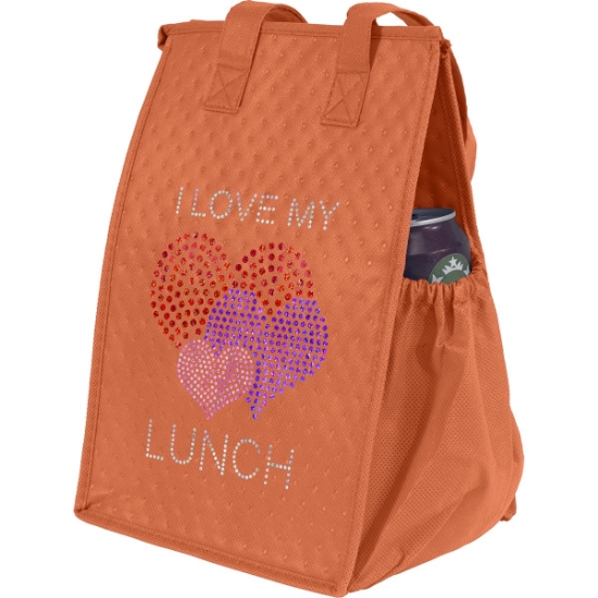 Custom Therm-O-Snack™ - Insulated Bag - Sparkle with Logo SP34THE0812