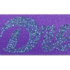 Promotional 2 Badge Satin Ribbon - 25yd Roll- Sparkle Purple SP50BAR0225