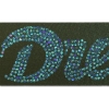 Promotional 2 Badge Satin Ribbon - 50yd Roll- Sparkle Hunter Green SP50BAR0250
