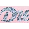Promotional 2 Badge Satin Ribbon - 50yd Roll- Sparkle Pink SP50BAR0250
