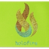 Promotional 12 Badge Satin Ribbon - 25yd Roll - Sparkle Lime Green SP50BAR1225