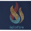 Promotional 12 Badge Satin Ribbon - 25yd Roll - Sparkle Navy Blue SP50BAR1225