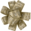 Custom 1 Badge Satin Bow - Sparkle with Logo SP50BOW0104