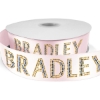 Promotional 1½ Bridal Satin Ribbon - 50yd Roll - Sparkle Pink SP50BRR1550