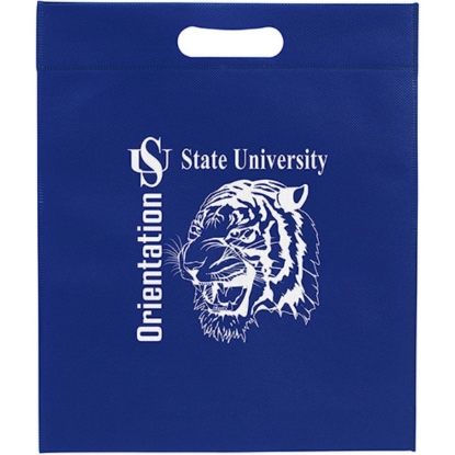 Promotional 13W x 15H x 3 - Non-Woven Die Cut Bag- Screen Print with Logo SS30NOD1315