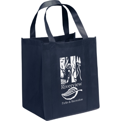 Custom Little Thunder® - Non-Woven Tote - Screen Print with Logo SS30THU1213